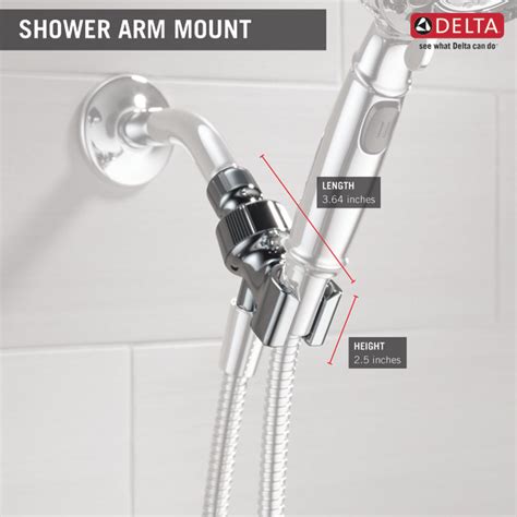 metal shower arm mounting bracket|adjustable shower arm mount hand.